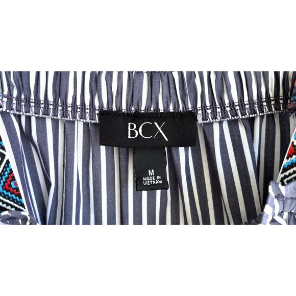 BCX Women's Striped Top Size M - Picture 5 of 6